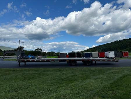 Used 2020 Diamond C FMAX 40' Straight Deck Gooseneck - Air Ride Suspension