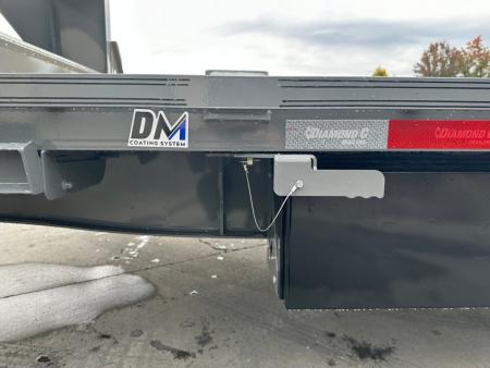 New 2026 Diamond C 24' DET207 Gooseneck Power Tiltdeck