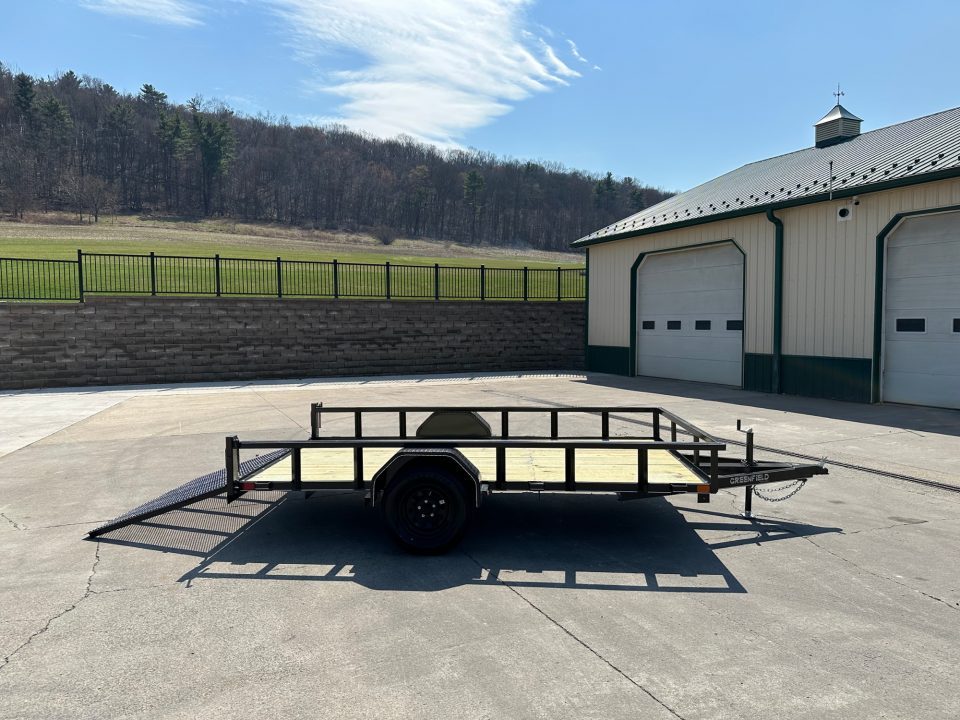 New Greenfield Trailers 14' Single Axle Utility