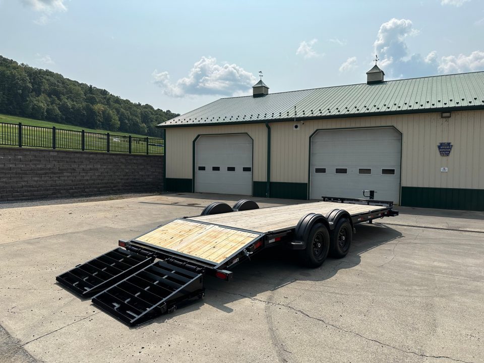 New PJ Trailers 22' Pro-Beam Equipment Trailer (EV)