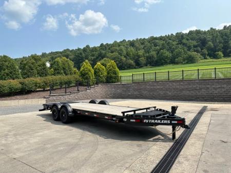 New PJ Trailers 22' Pro-Beam Equipment Trailer (EV)