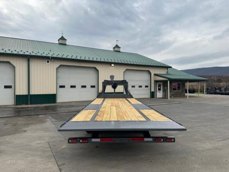 New 2026 Diamond C 24' DET207 Gooseneck Power Tiltdeck