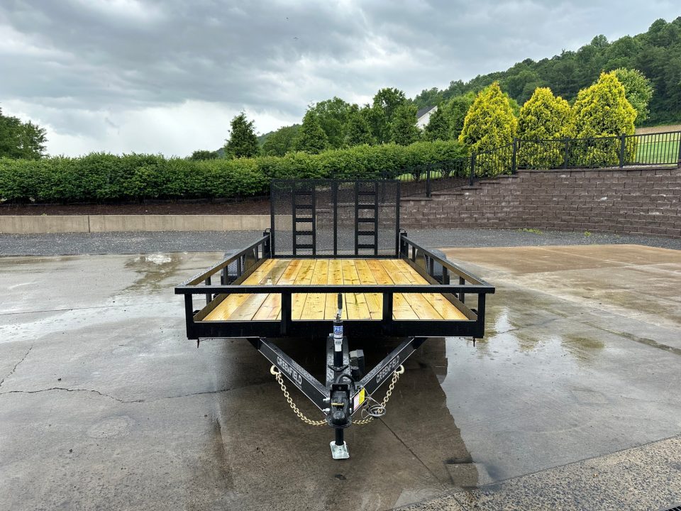 New Greenfield Trailers 14' HD Single Axle Utility - 6,000 lb. Axle