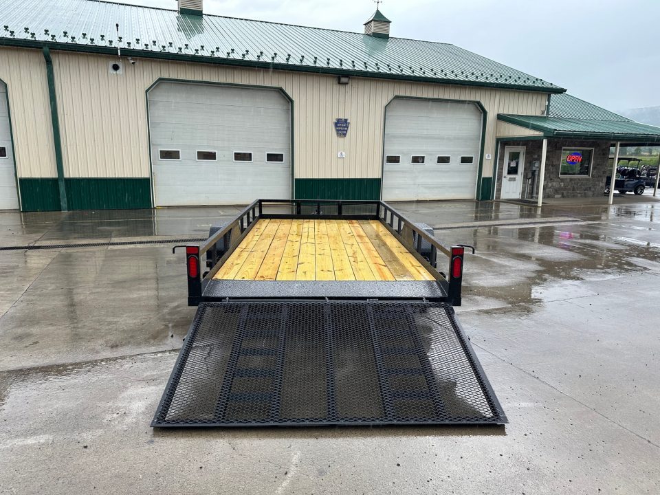 New Greenfield Trailers 14' HD Single Axle Utility - 6,000 lb. Axle