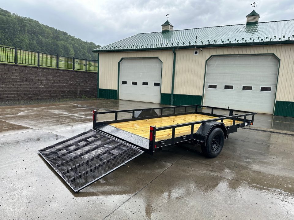 New Greenfield Trailers 14' HD Single Axle Utility - 6,000 lb. Axle
