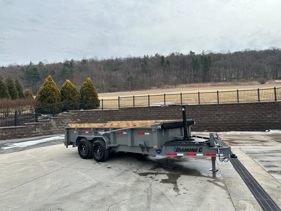 New Diamond C 14' LPT207 Telescopic Dump