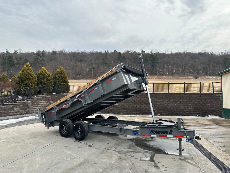New Diamond C 14' LPT207 Telescopic Dump