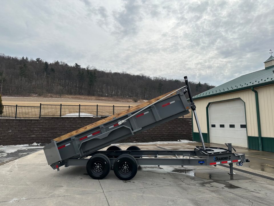 New Diamond C 14' LPT207 Telescopic Dump