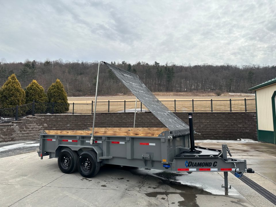 New Diamond C 14' LPT207 Telescopic Dump