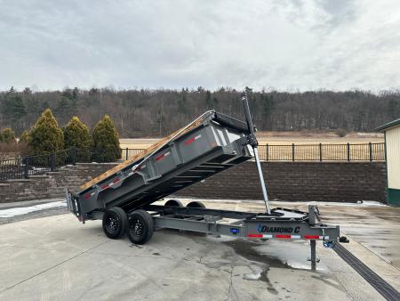 New Diamond C 14' LPT207 Telescopic Dump