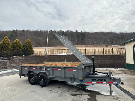 New Diamond C 14' LPT207 Telescopic Dump