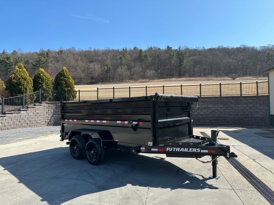 New PJ Trailers 14' Low-Pro Dump - 48" Tall Sides