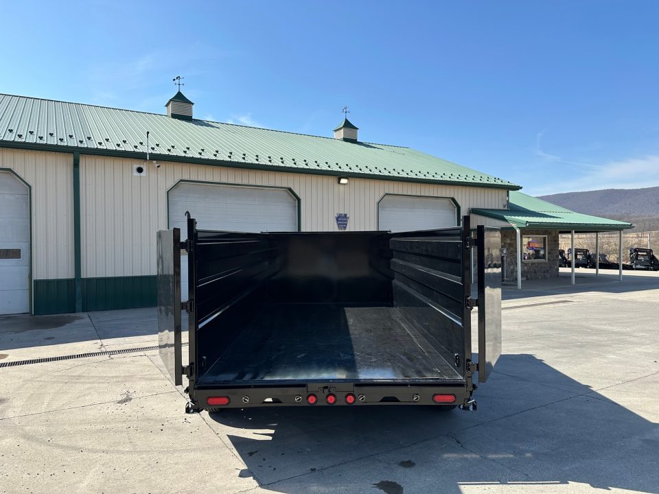 New PJ Trailers 14' Low-Pro Dump - 48" Tall Sides