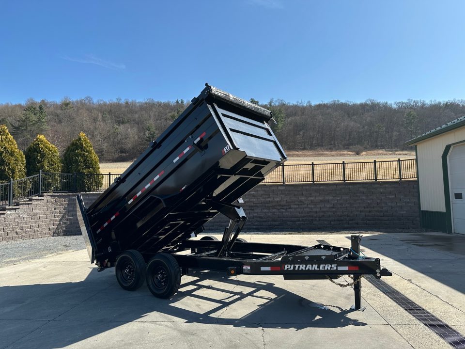 New PJ Trailers 14' Low-Pro Dump - 48" Tall Sides