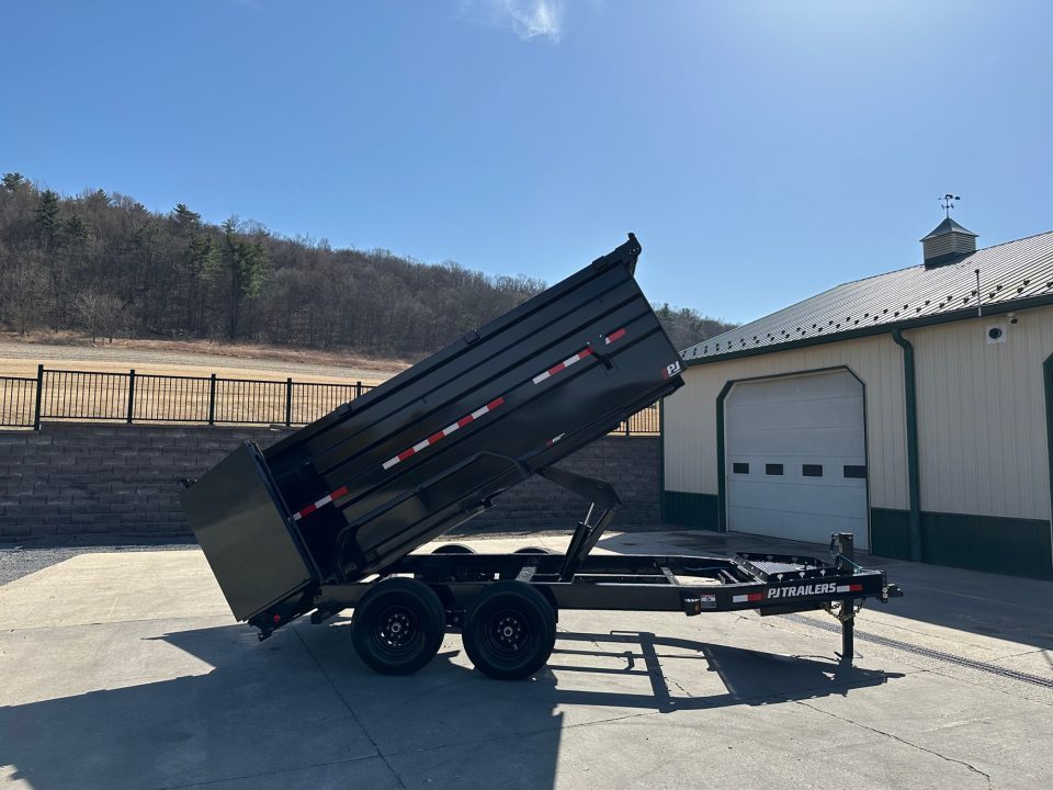 New PJ Trailers 14' Low-Pro Dump - 48" Tall Sides