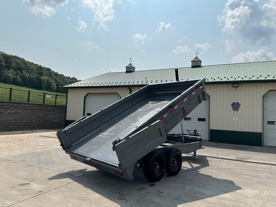 New Diamond C 14' DOD Deckover Dump - Fold Down Sides