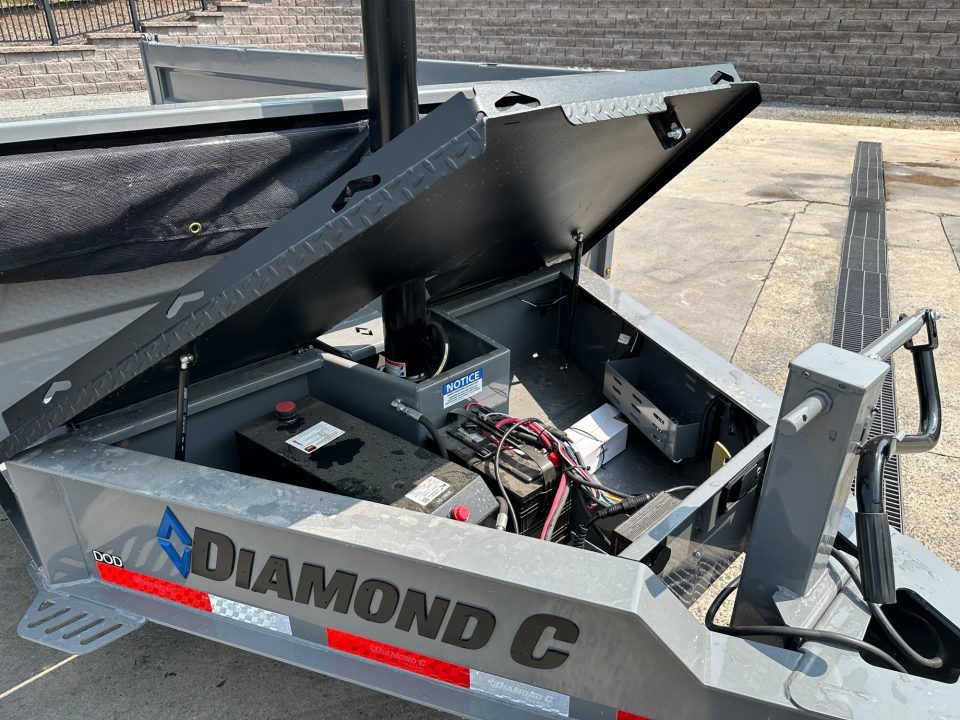 New Diamond C 14' DOD Deckover Dump - Fold Down Sides