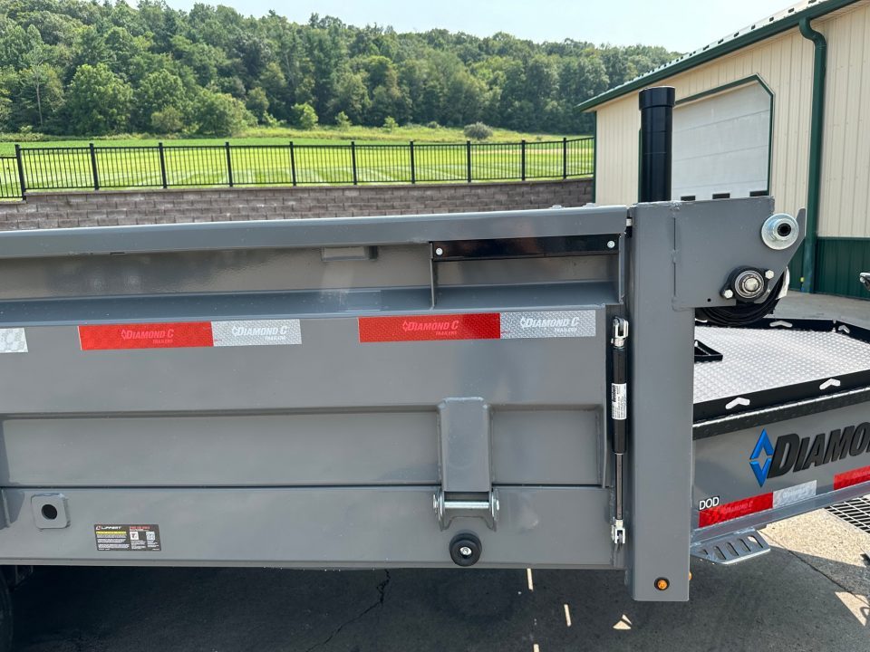 New Diamond C 14' DOD Deckover Dump - Fold Down Sides
