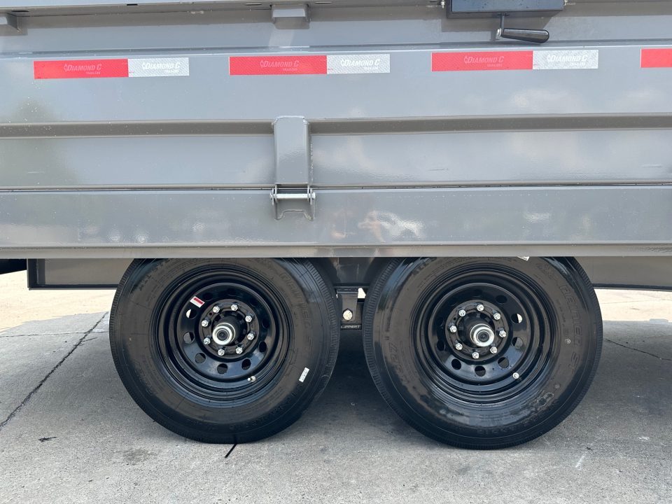 New Diamond C 14' DOD Deckover Dump - Fold Down Sides