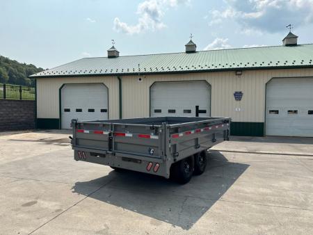 New Diamond C 14' DOD Deckover Dump - Fold Down Sides