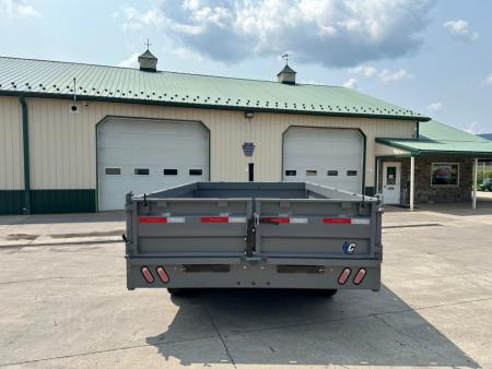 New Diamond C 14' DOD Deckover Dump - Fold Down Sides