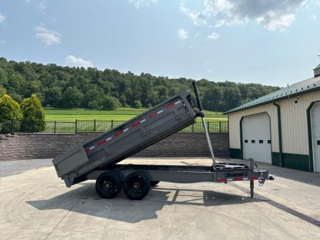 New Diamond C 14' DOD Deckover Dump - Fold Down Sides