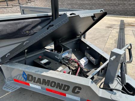 New Diamond C 14' DOD Deckover Dump - Fold Down Sides