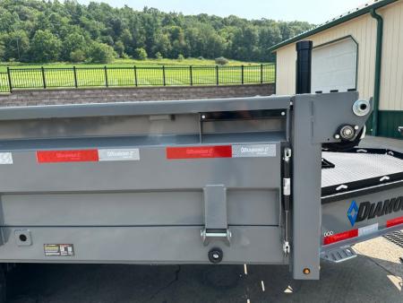 New Diamond C 14' DOD Deckover Dump - Fold Down Sides
