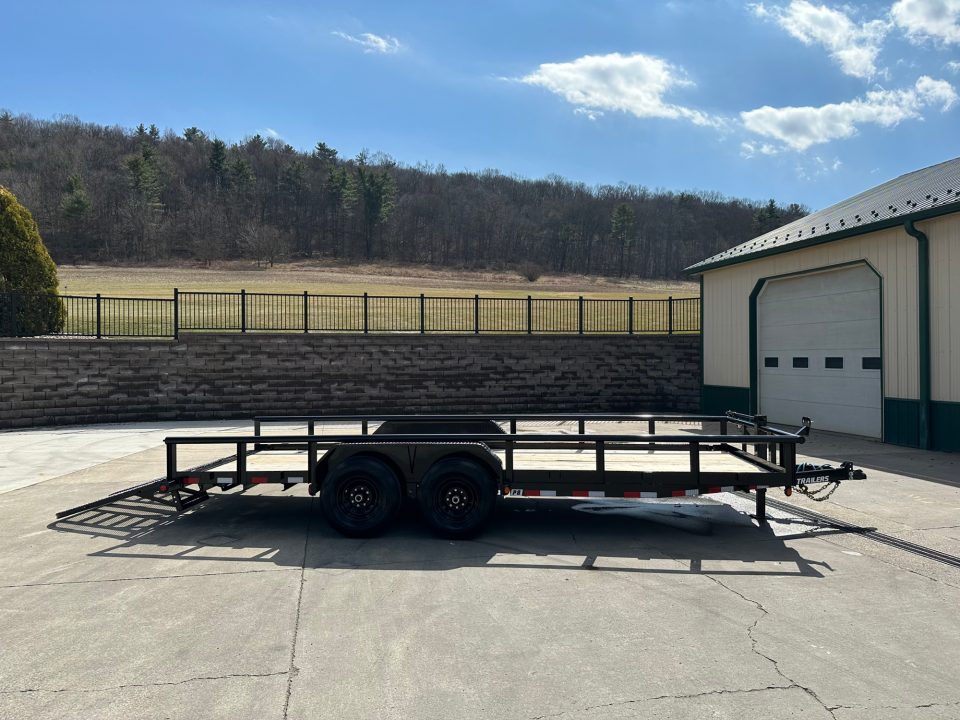 New PJ Trailers 22' HD Utility Trailer - 14,000 GVW
