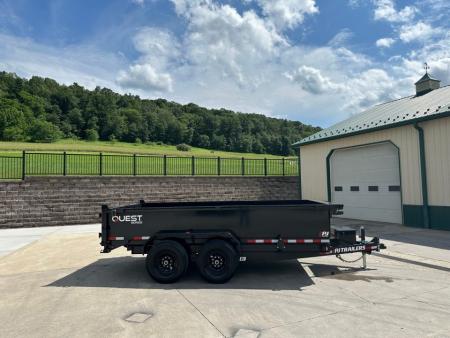 New PJ Trailers 14' Dump (D7) - QUEST Series