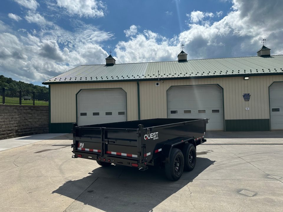 New PJ Trailers 14' Dump (D7) - QUEST Series