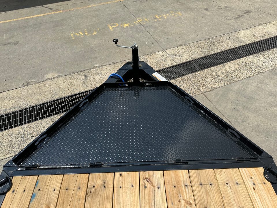 New Load Trail 20' I-Beam Equipment Trailer - Fold-up Ramps - 10K