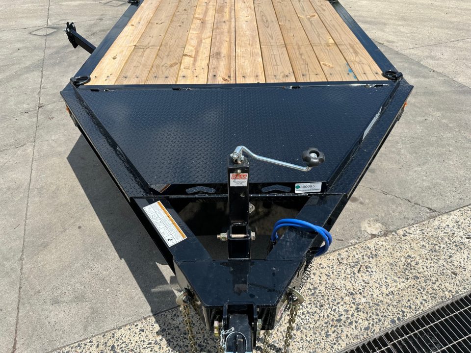 New Load Trail 20' I-Beam Equipment Trailer - Fold-up Ramps - 10K
