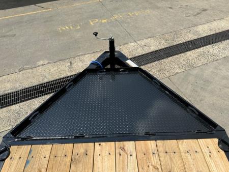 New Load Trail 20' I-Beam Equipment Trailer - Fold-up Ramps - 10K