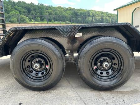 New Load Trail 20' I-Beam Equipment Trailer - Fold-up Ramps - 10K