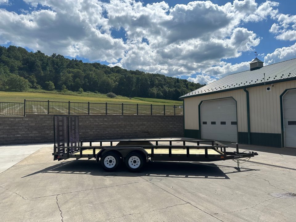 New Greenfield Trailers 20' HD Landscape - HD Split Gate - 10K