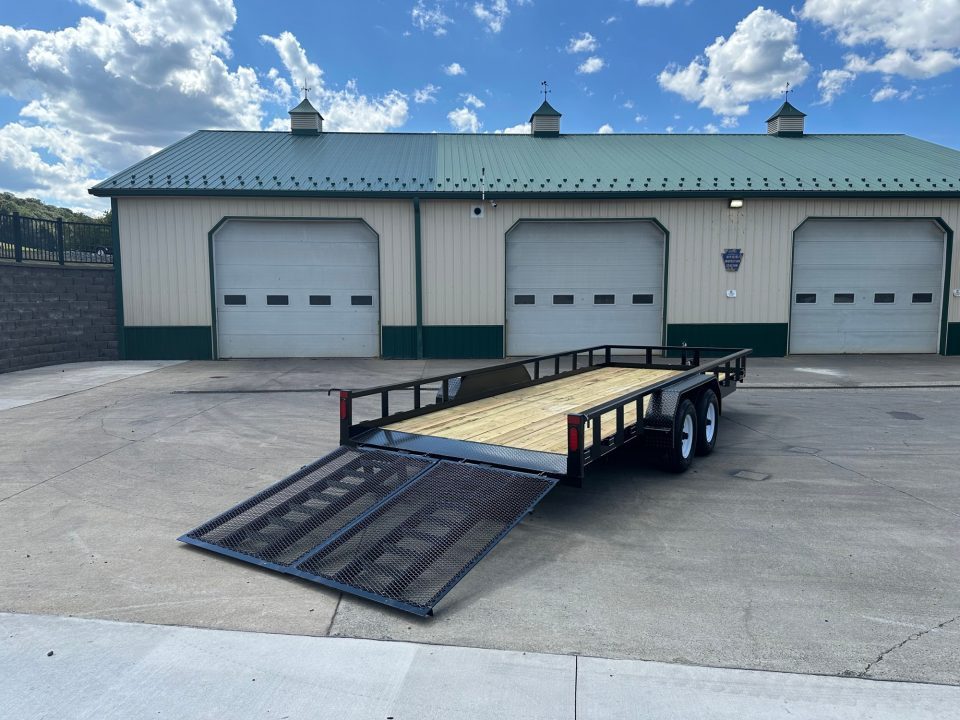 New Greenfield Trailers 20' HD Landscape - HD Split Gate - 10K