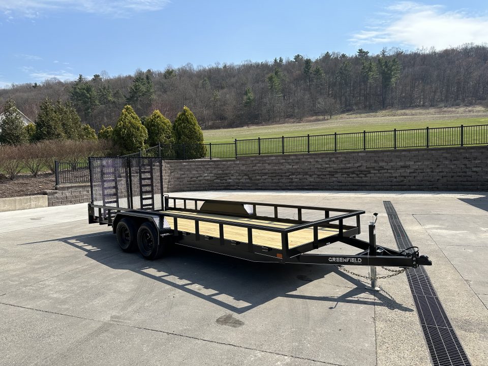 New Greenfield Trailers 20' HD Landscape - HD Split Gate - 10K