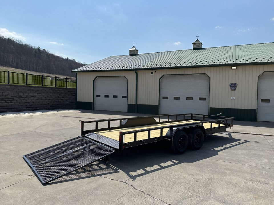 New Greenfield Trailers 20' HD Landscape - HD Split Gate - 10K