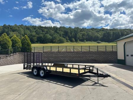 New Greenfield Trailers 20' HD Landscape - HD Split Gate - 10K