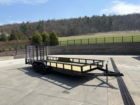 New Greenfield Trailers 20' HD Landscape - HD Split Gate - 10K