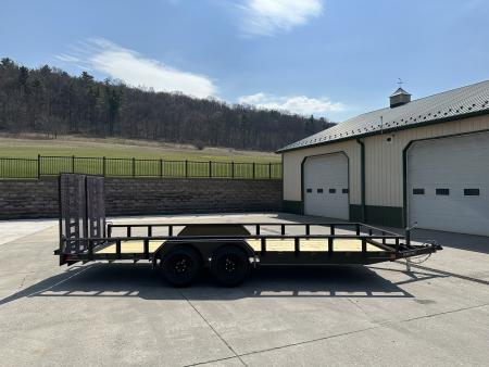 New Greenfield Trailers 20' HD Landscape - HD Split Gate - 10K