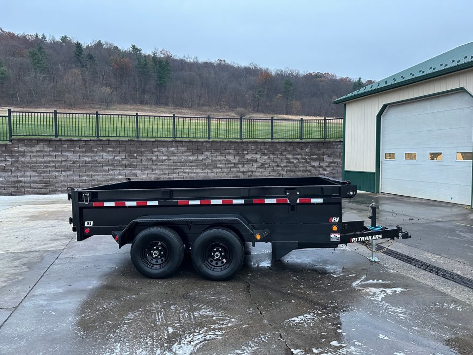 New PJ Trailers 12' Medium Duty Dump (D3)