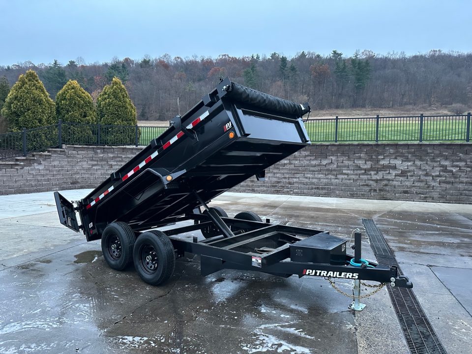 New PJ Trailers 12' Medium Duty Dump (D3)