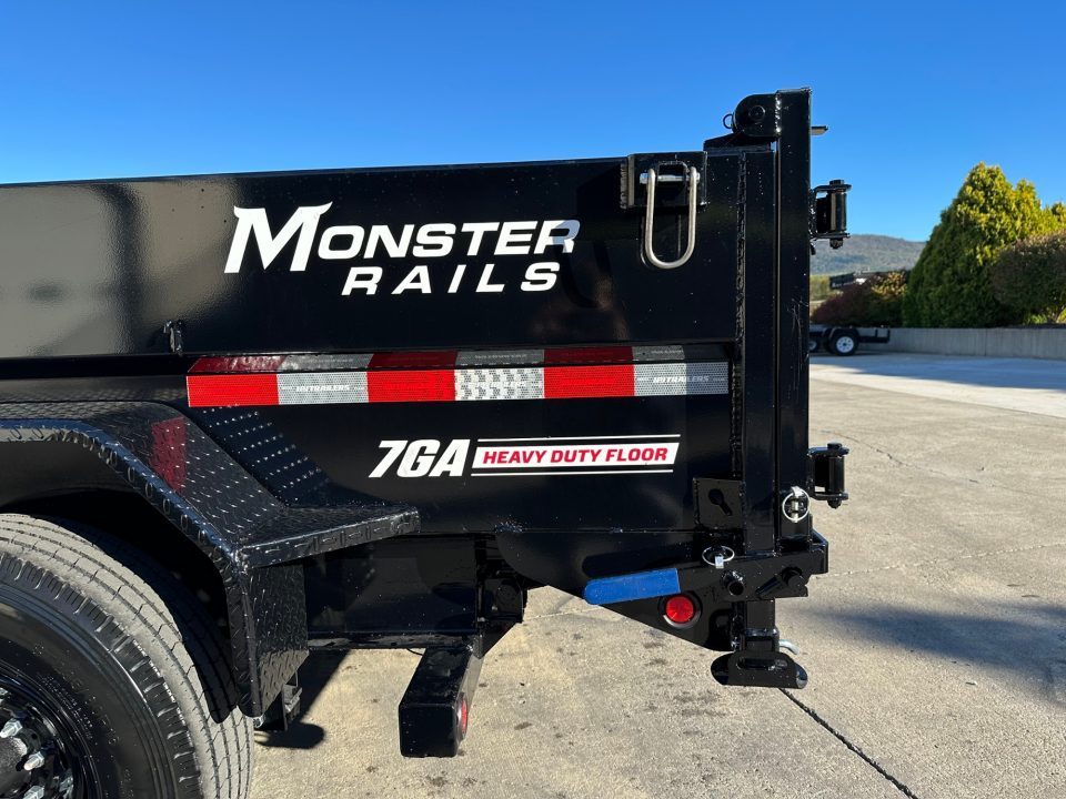 New PJ Trailers 14' Low-Pro Telescopic Dump (DT) - VOYAGER Package