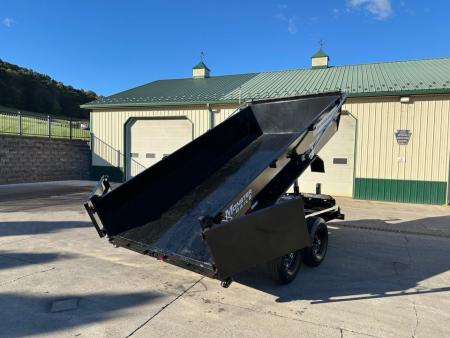 New PJ Trailers 14' Low-Pro Telescopic Dump (DT) - VOYAGER Package
