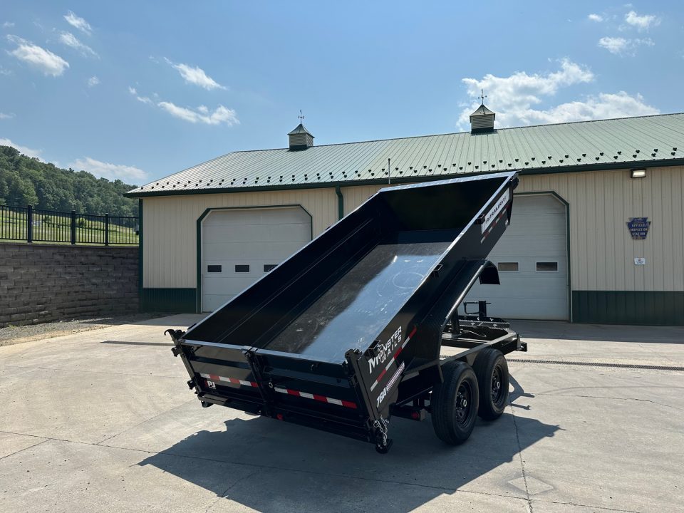 New PJ Trailers 14' Low-Pro Telescopic Dump (DT1)