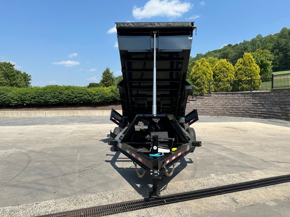 New PJ Trailers 14' Low-Pro Telescopic Dump (DT1)