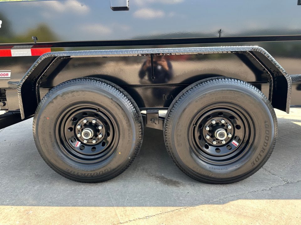 New PJ Trailers 14' Low-Pro Telescopic Dump (DT1)