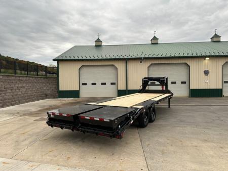 New PJ 25' Low-Pro Quest Series Gooseneck w/Monster Ramps